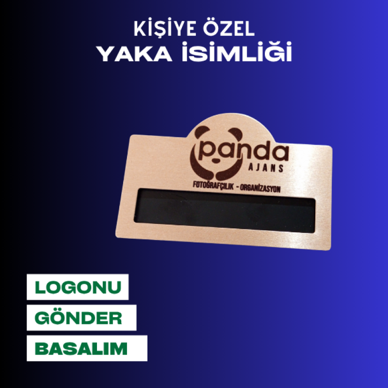 Kubbeli  Model Yaka İsimliği 20 Adet