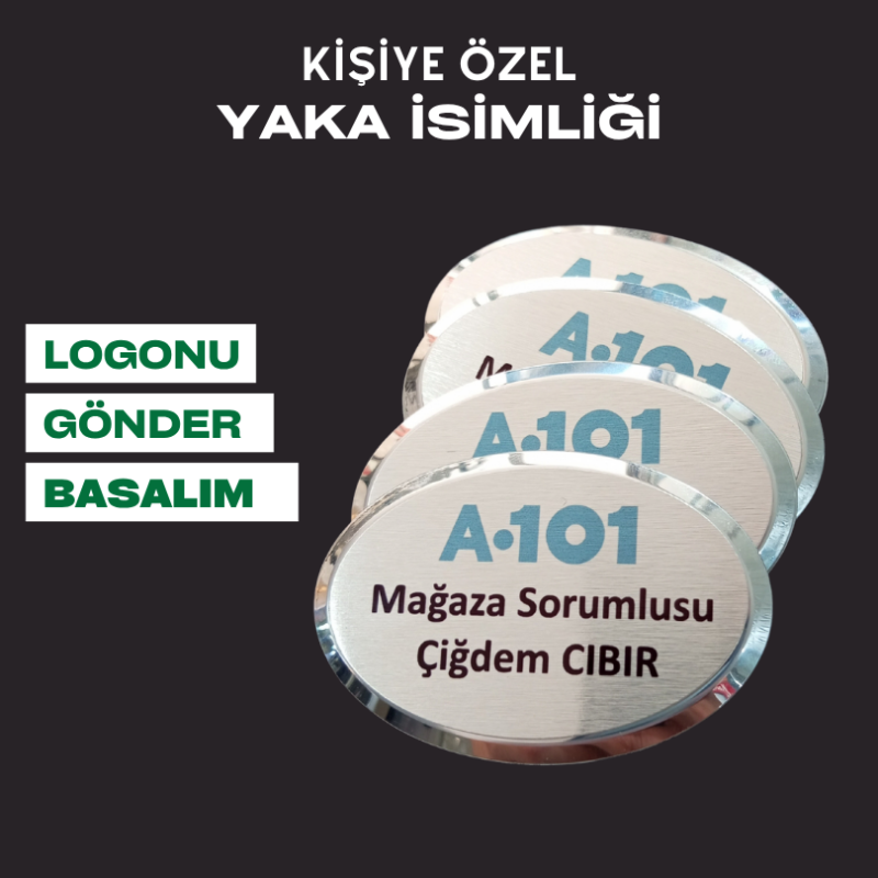 Oval Model Yaka İsimliği